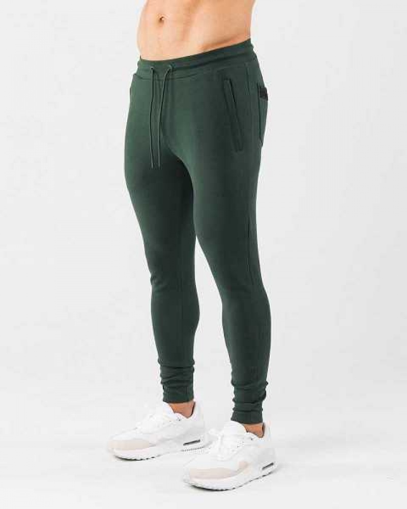 Pánské Kalhoty Jogger Alphalete Identity Zelene | CZ-768129