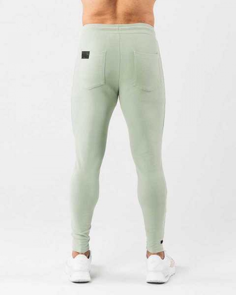 Pánské Kalhoty Jogger Alphalete Identity Zelene | CZ-032746