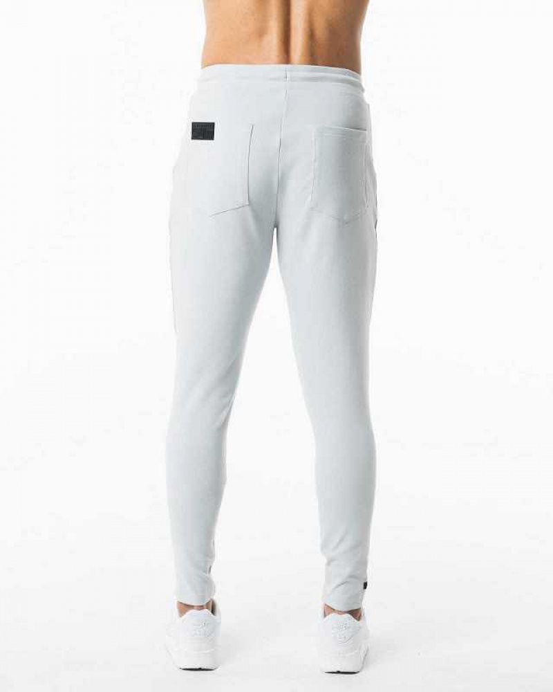 Pánské Kalhoty Jogger Alphalete Identity Šedé | CZ-098372