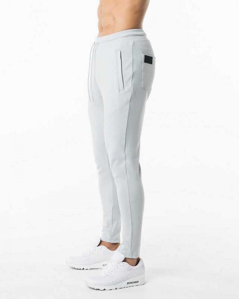 Pánské Kalhoty Jogger Alphalete Identity Šedé | CZ-098372