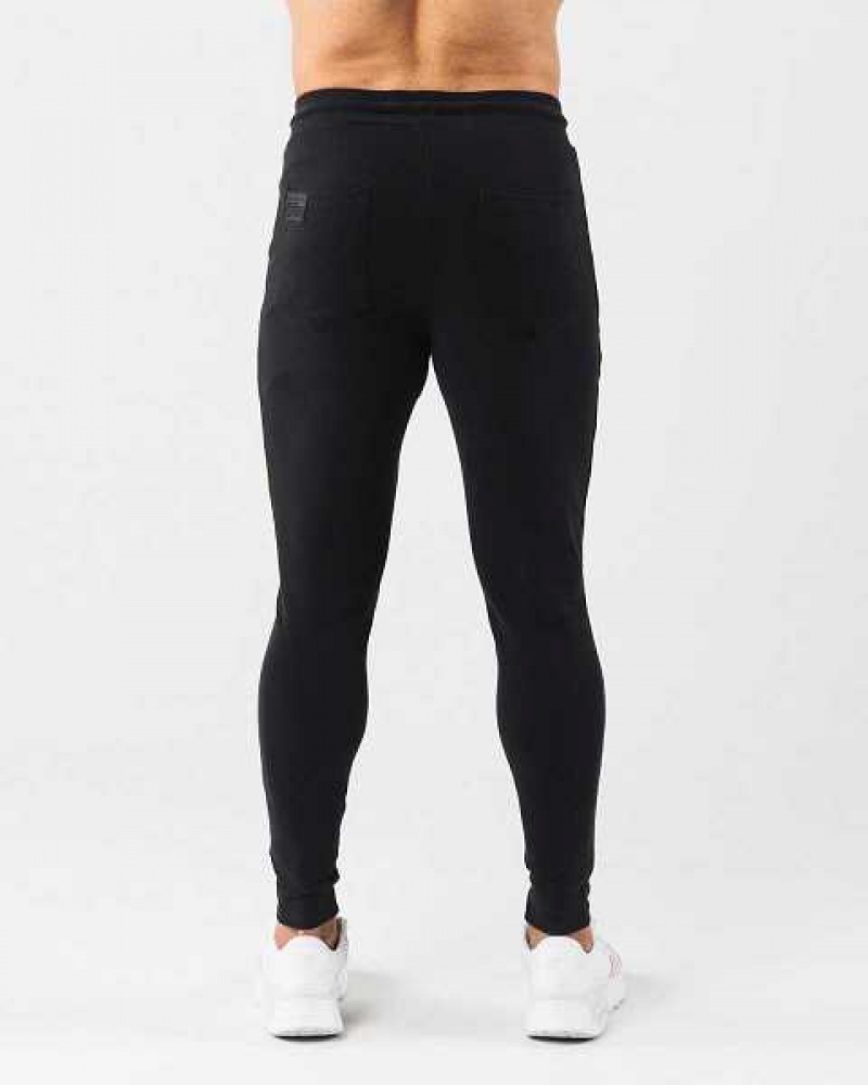 Pánské Kalhoty Jogger Alphalete Identity Černé | CZ-827943