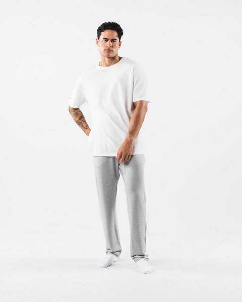 Pánské Kalhoty Jogger Alphalete Lounge Šedé | CZ-879453