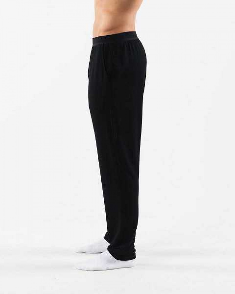 Pánské Kalhoty Jogger Alphalete Lounge Černé | CZ-710249