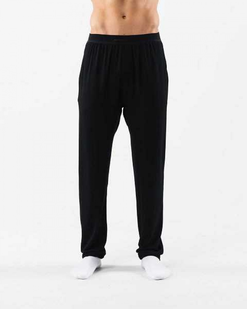 Pánské Kalhoty Jogger Alphalete Lounge Černé | CZ-710249