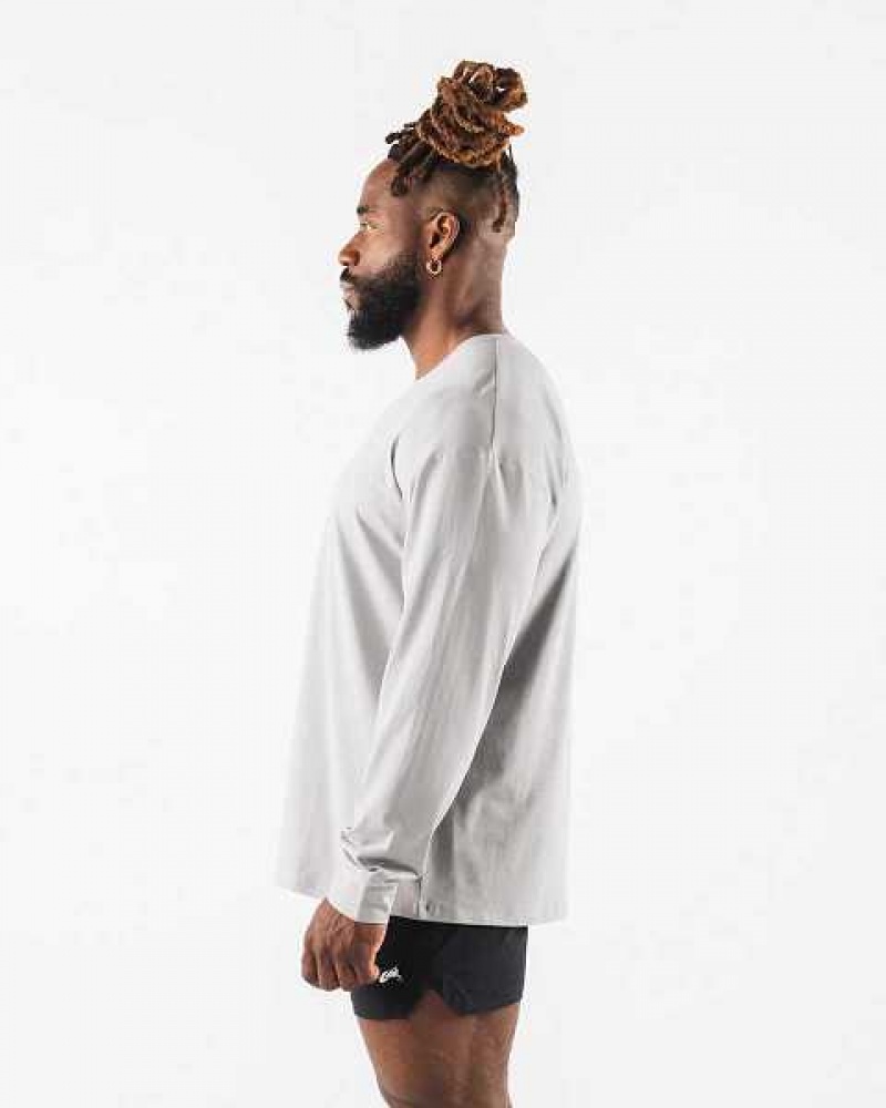 Pánské Košile S Dlouhým Rukávem Alphalete AA Paisley Print LS Šedé | CZ-798320