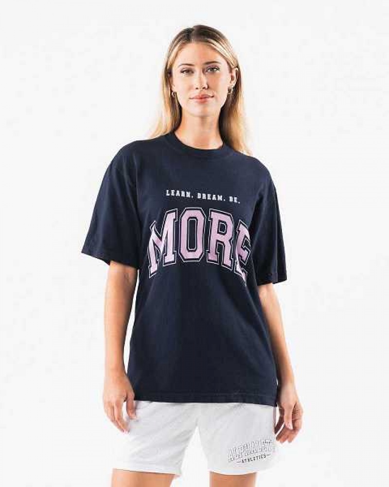 Pánské Košile S Krátkým Rukávem Alphalete LDB More Blankyt | CZ-541723