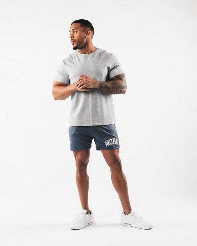 Pánské Kraťasy Alphalete LDB More Mesh 6” Blankyt | CZ-081379