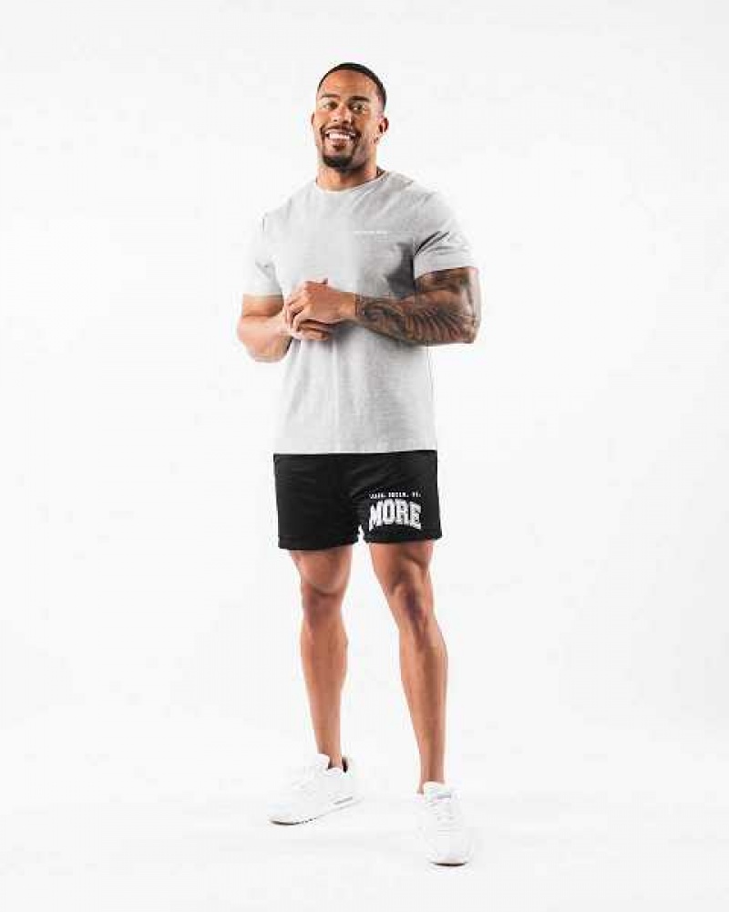 Pánské Kraťasy Alphalete LDB More Mesh 6” Černé | CZ-296813