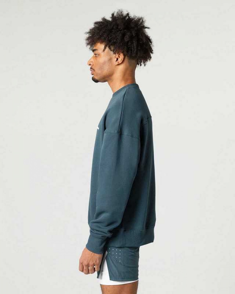 Pánské Svetr Alphalete Classic Crew Blankyt | CZ-167509