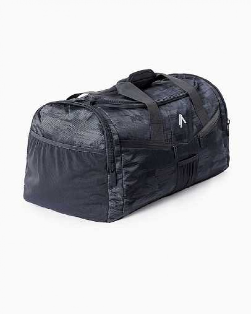 Unisex Duffel Taška Alphalete Essential Černé Maskáčové | CZ-265809