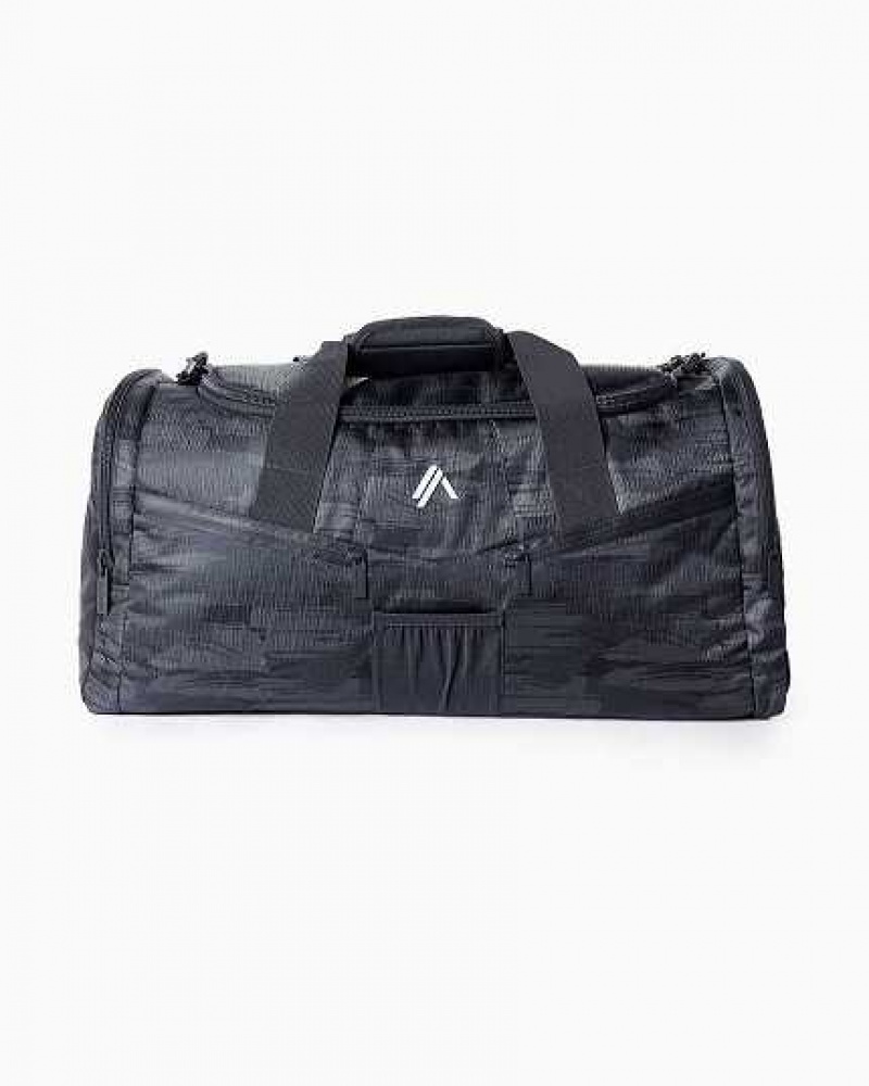 Unisex Duffel Taška Alphalete Essential Černé Maskáčové | CZ-265809