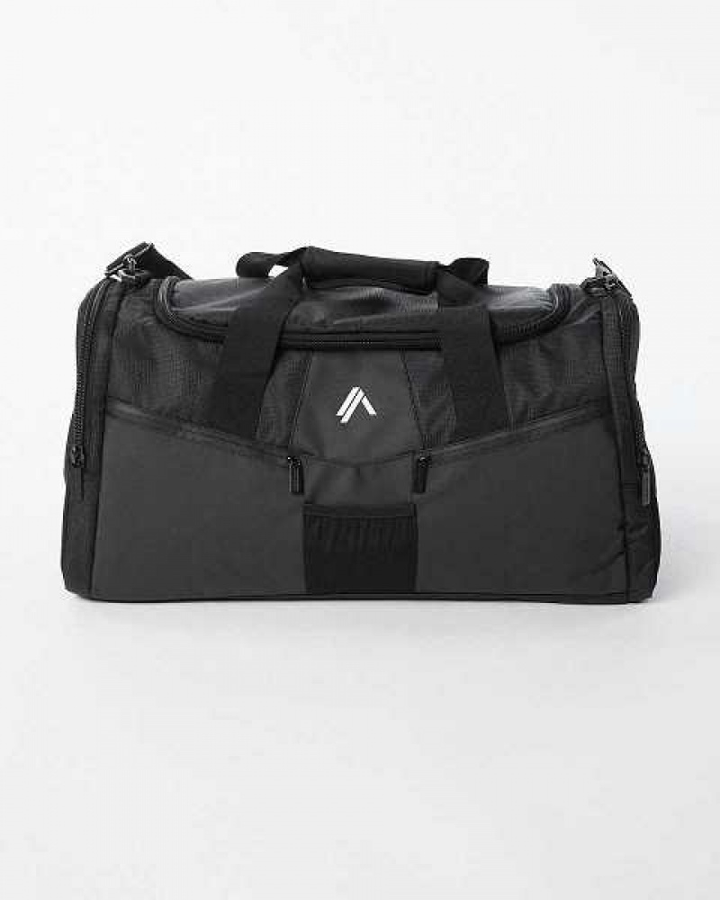 Unisex Duffel Taška Alphalete Essential Černé | CZ-419803