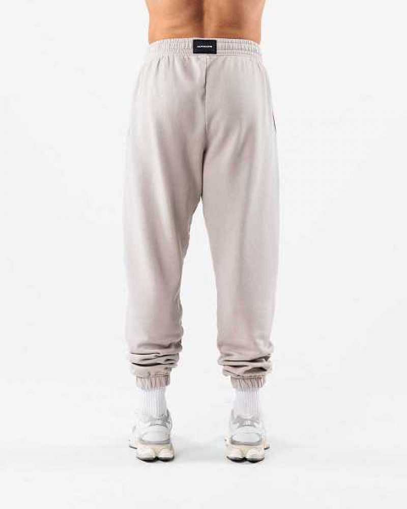 Unisex Kalhoty Jogger Alphalete Earth Dye Grafická Šedé | CZ-102478