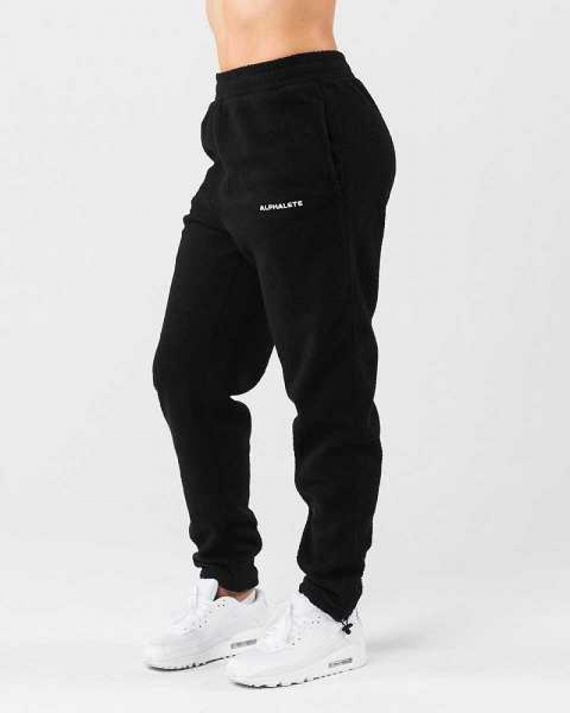 Unisex Kalhoty Jogger Alphalete King Černé | CZ-026879