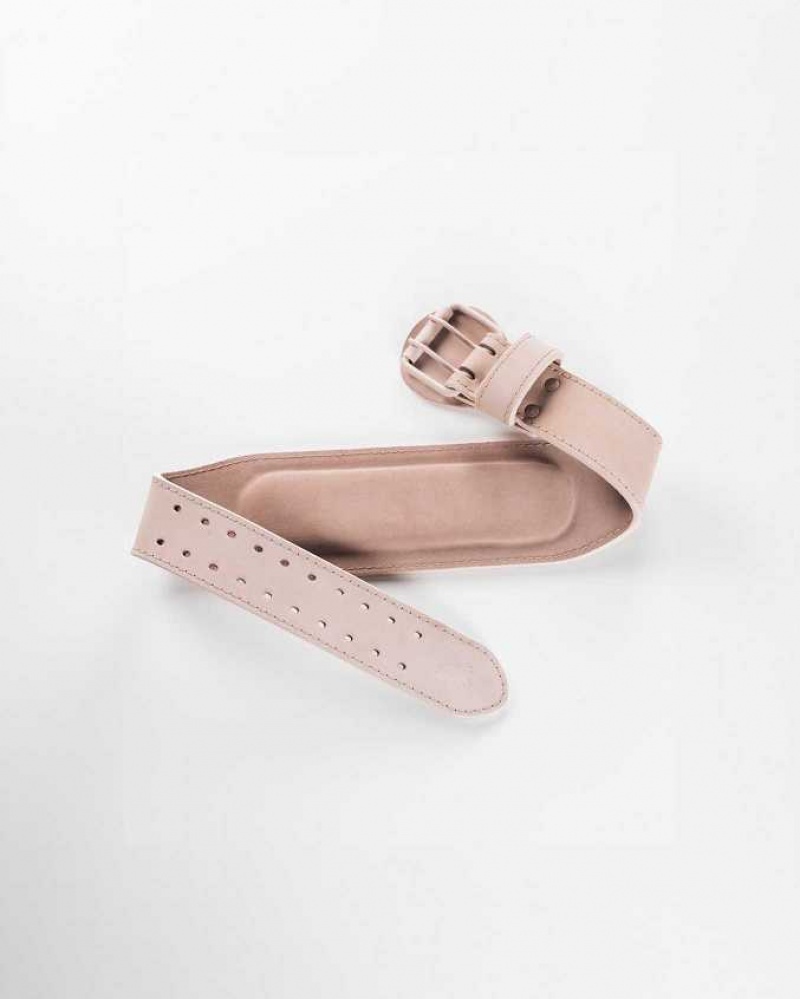 Unisex Pásek Alphalete Core Weightlifting Hnědé | CZ-654038