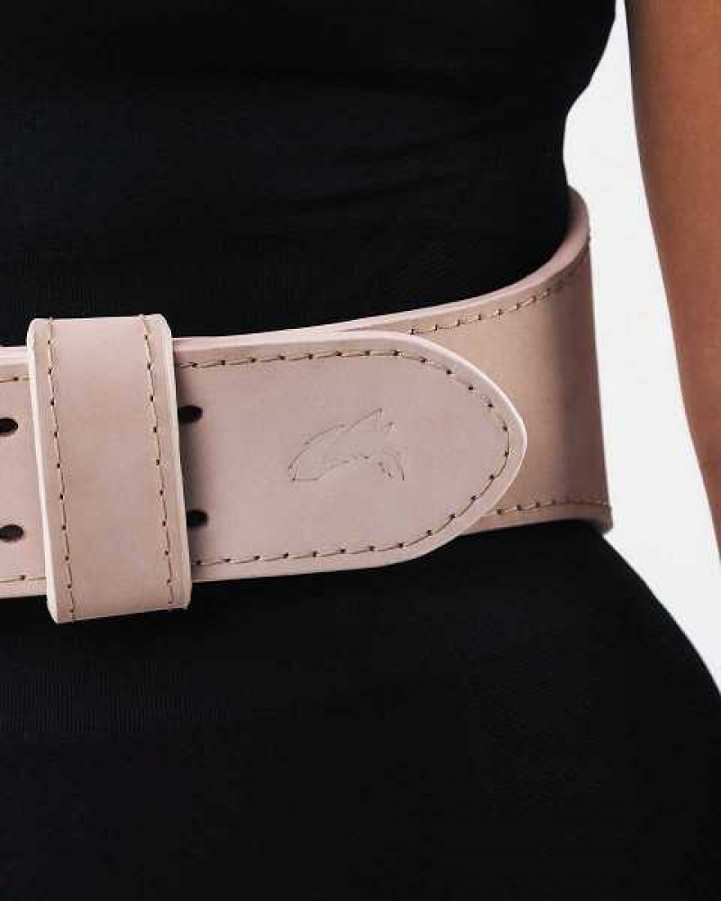 Unisex Pásek Alphalete Core Weightlifting Hnědé | CZ-654038