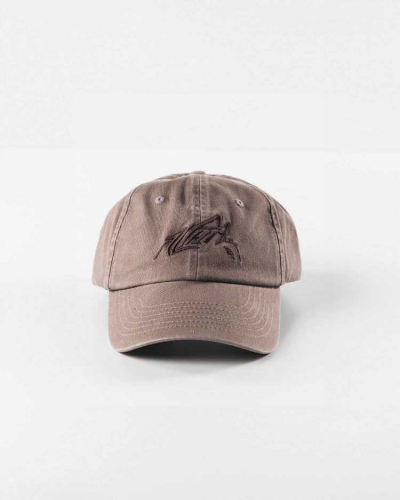 Unisex Čepice Alphalete Stencil Vintage Hnědé | CZ-643720